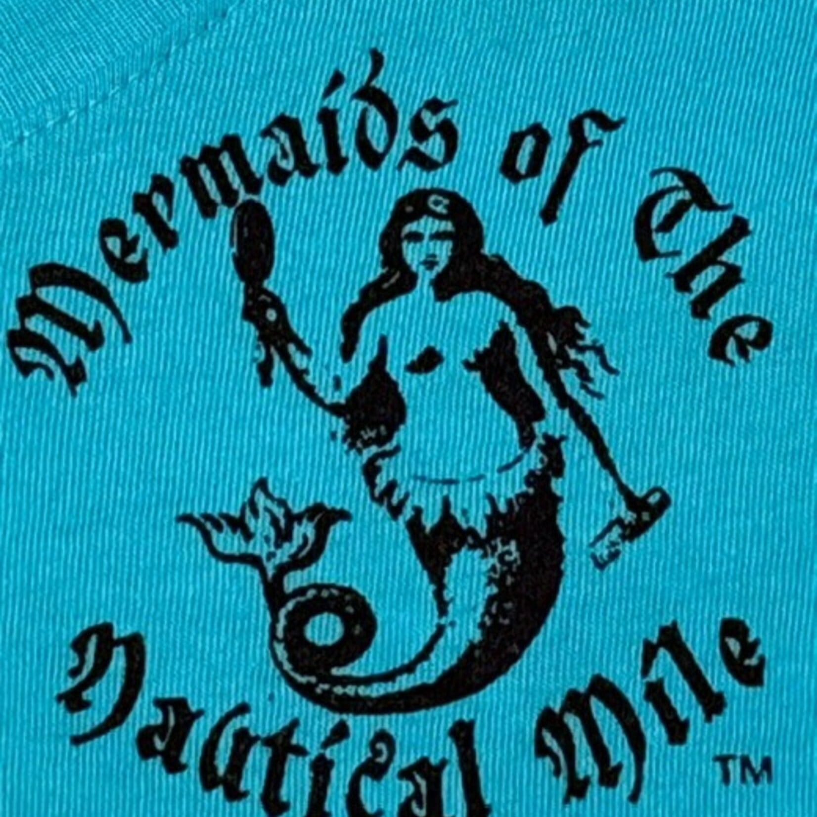 Mermaids Mermaids Of The Nautical Mile Cotton V-Neck T-Shirt