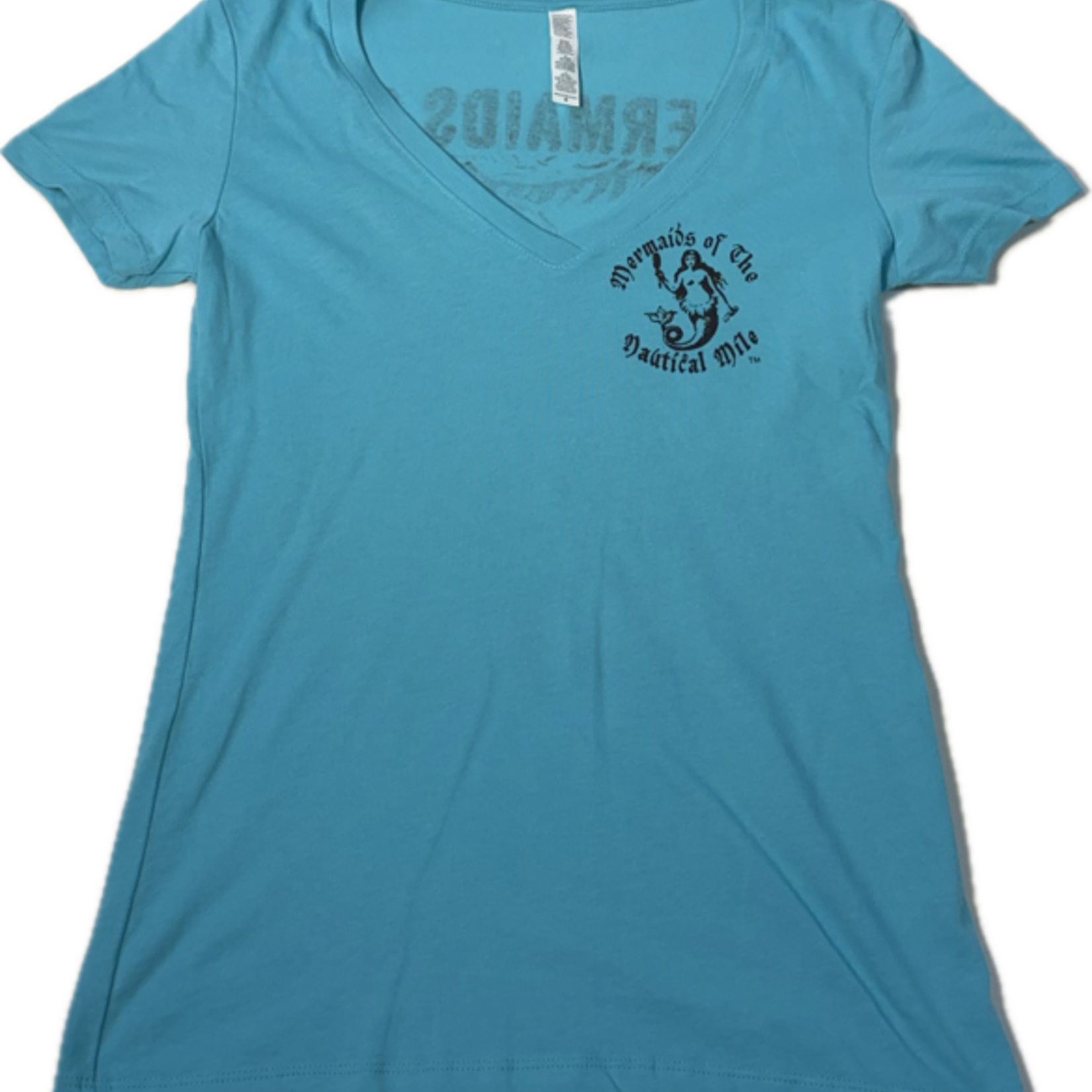Mermaids Mermaids Of The Nautical Mile Cotton V-Neck T-Shirt