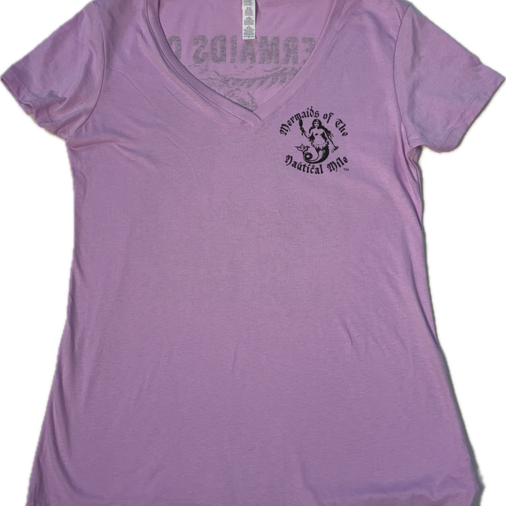 Mermaids Mermaids Of The Nautical Mile Cotton V-Neck T-Shirt
