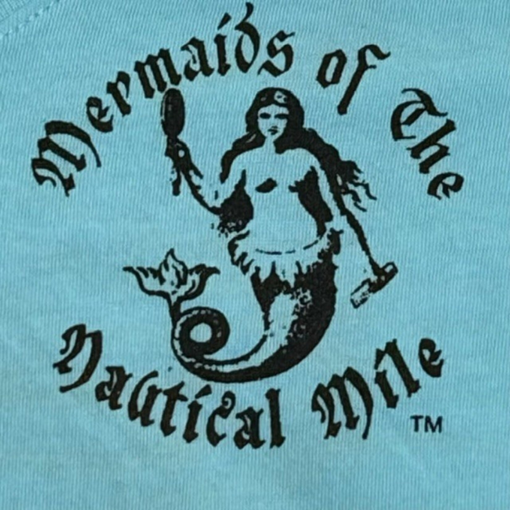Mermaids Mermaids Of The Nautical Mile Cotton V-Neck T-Shirt