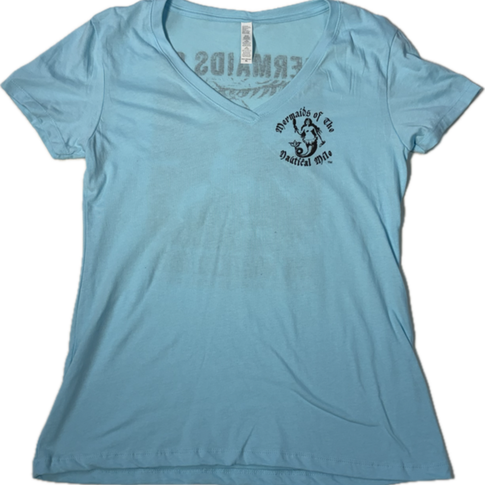 Mermaids Mermaids Of The Nautical Mile Cotton V-Neck T-Shirt