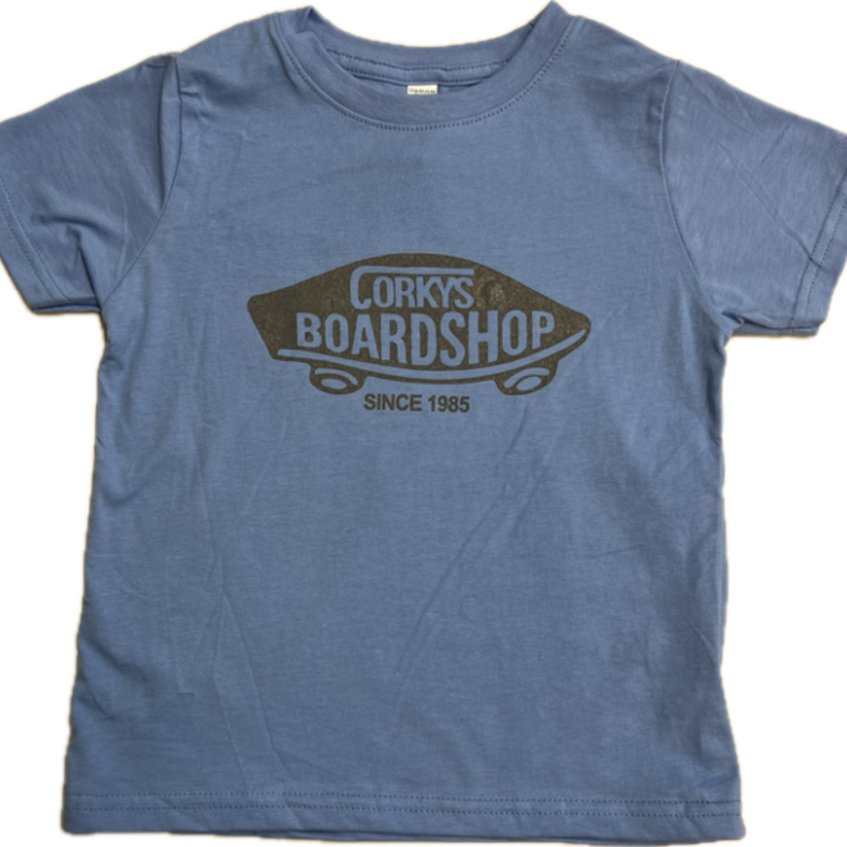 corkys boardshop Corky's Boardshop Toddler T-Shirt Since 85
