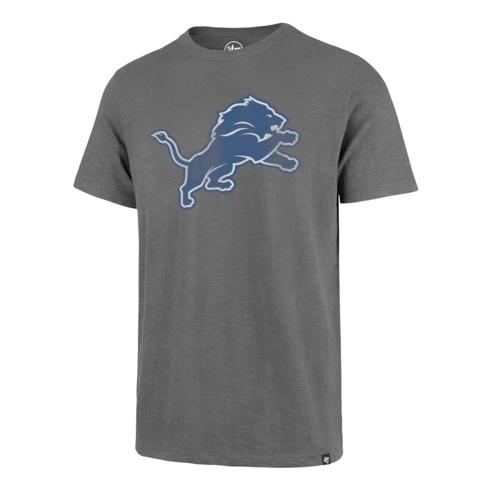 47 Brand Detroit Lions Charcoal Grit Scrum T-Shirt