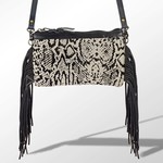 Small Snake Fringe Crossbody