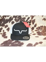 Kimes Ranch Black/White Trucker Hat