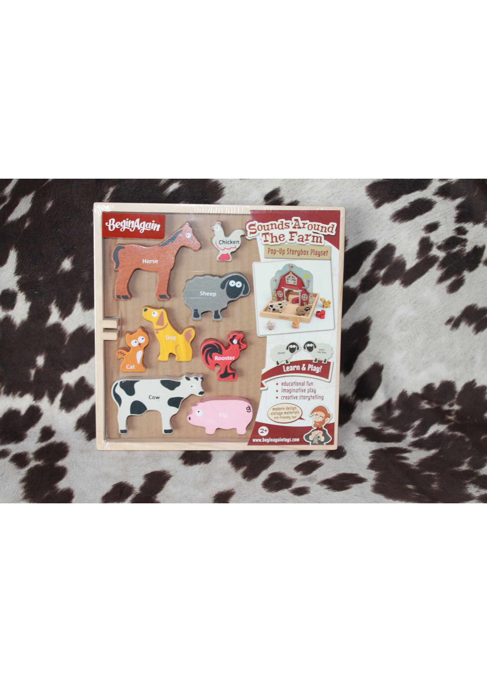 Sounds Around The Farm Pop- Up Storybox Playset