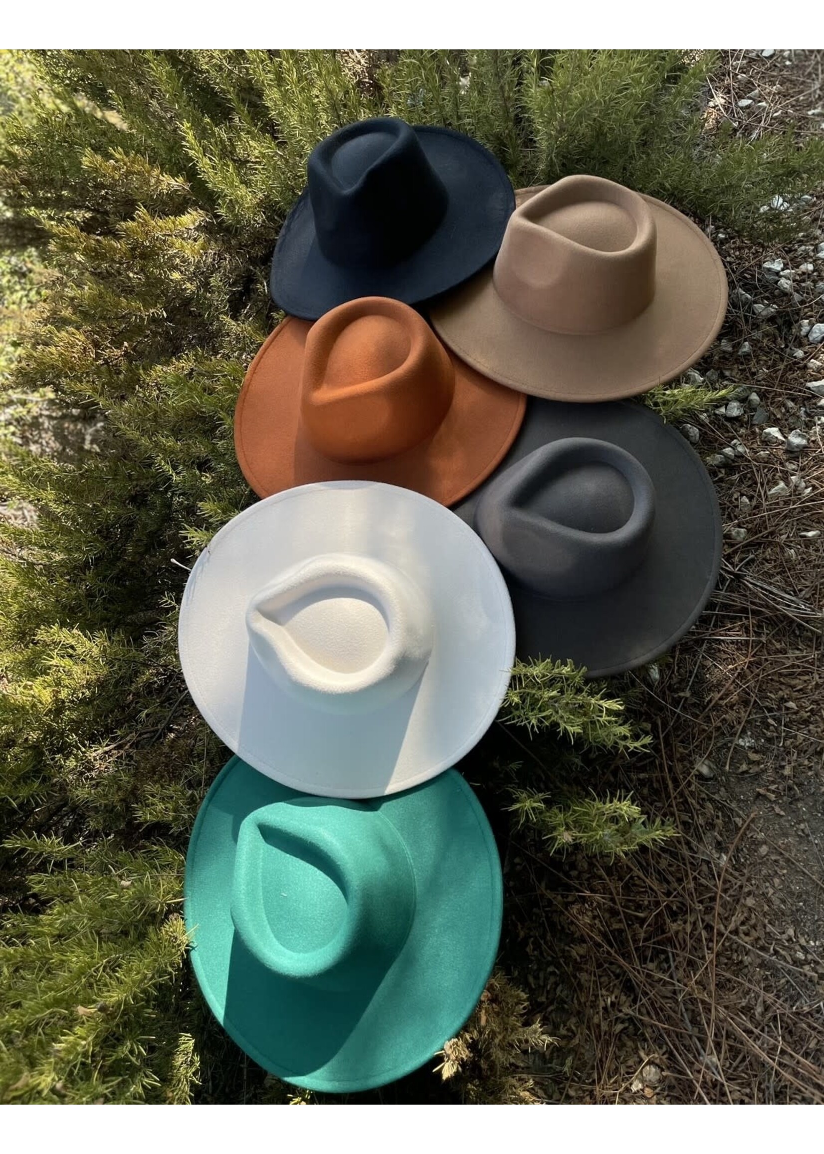 Womens Felt Rancher Hat
