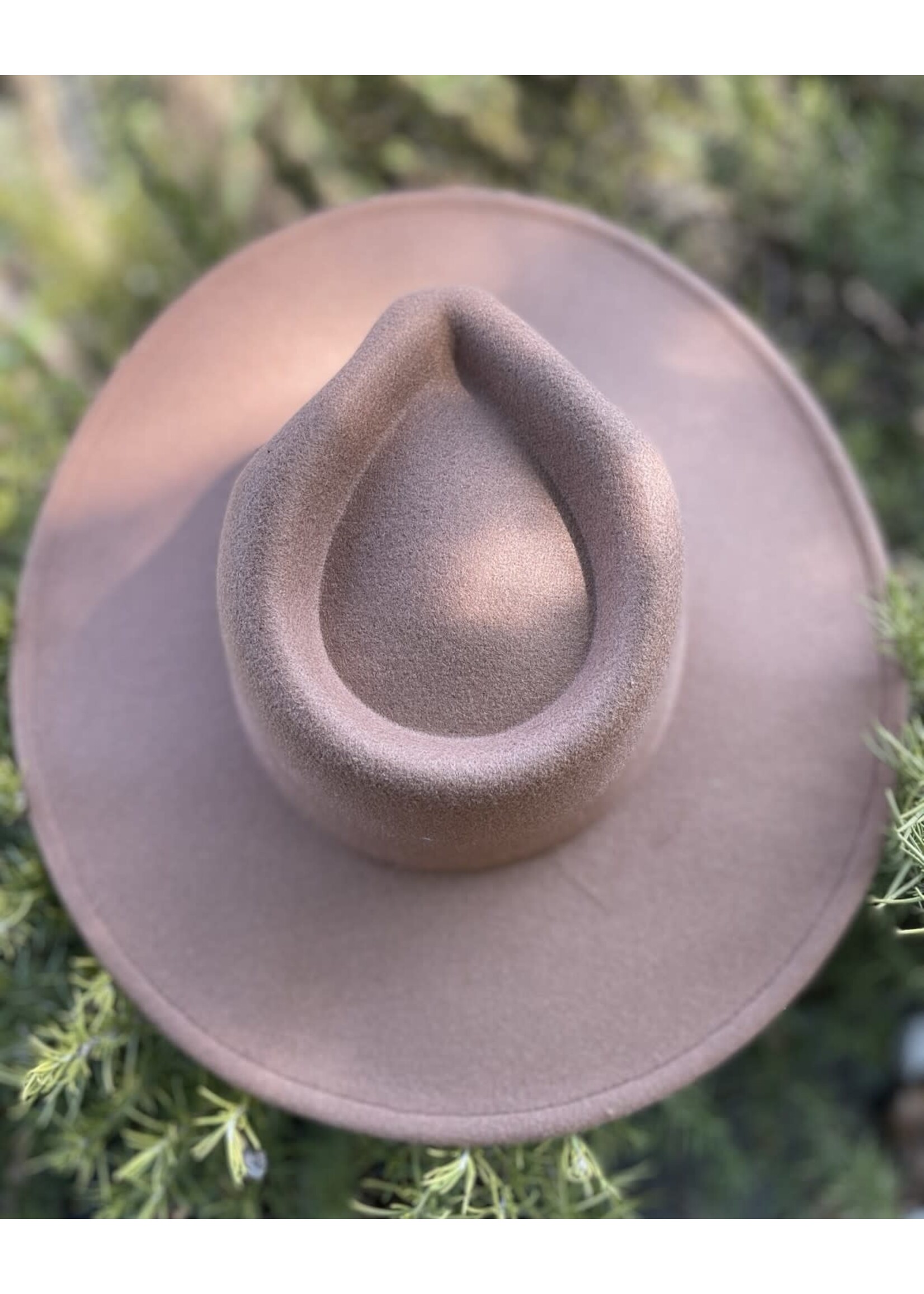 Womens Felt Rancher Hat