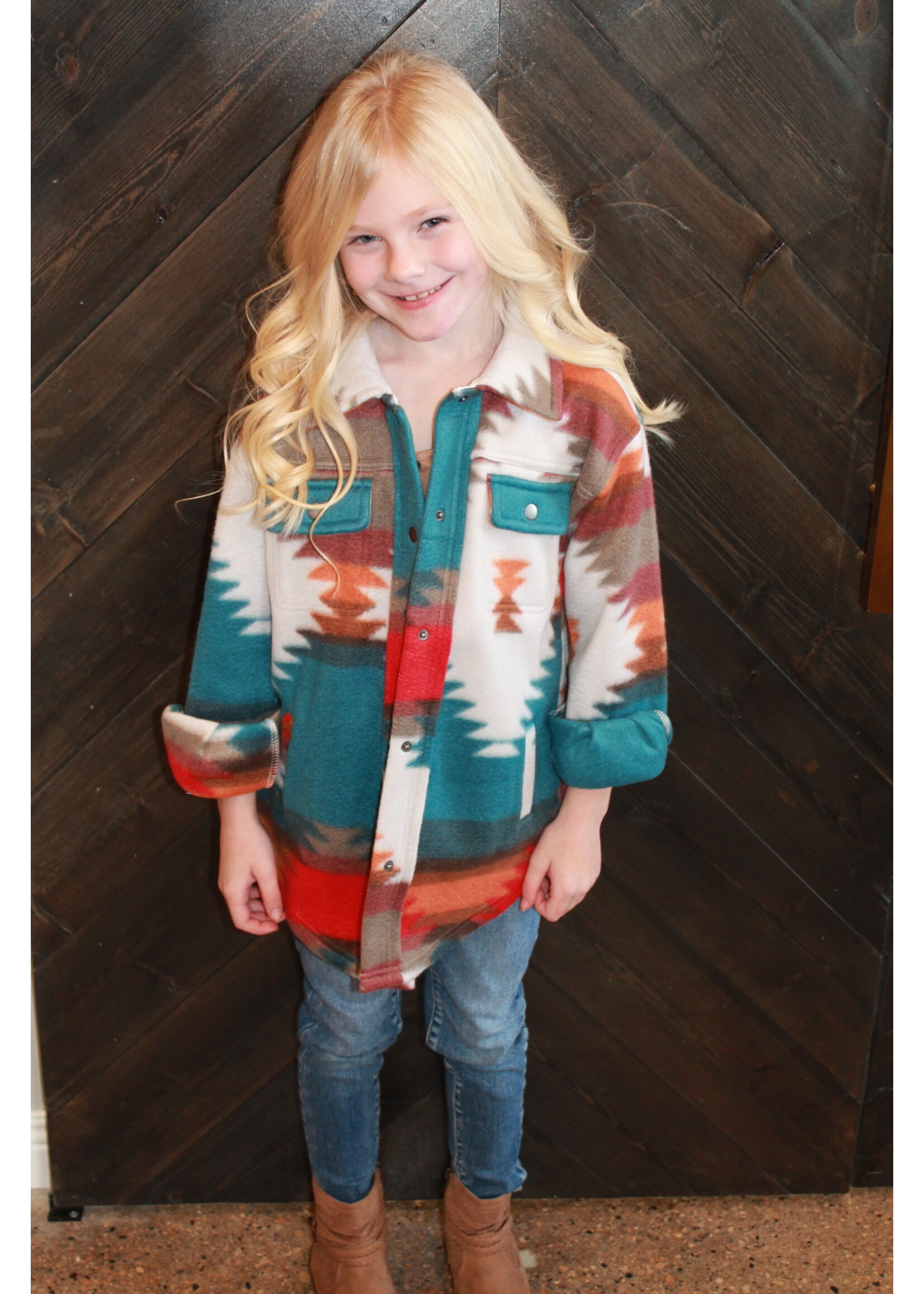 Kids Aztec Shackets