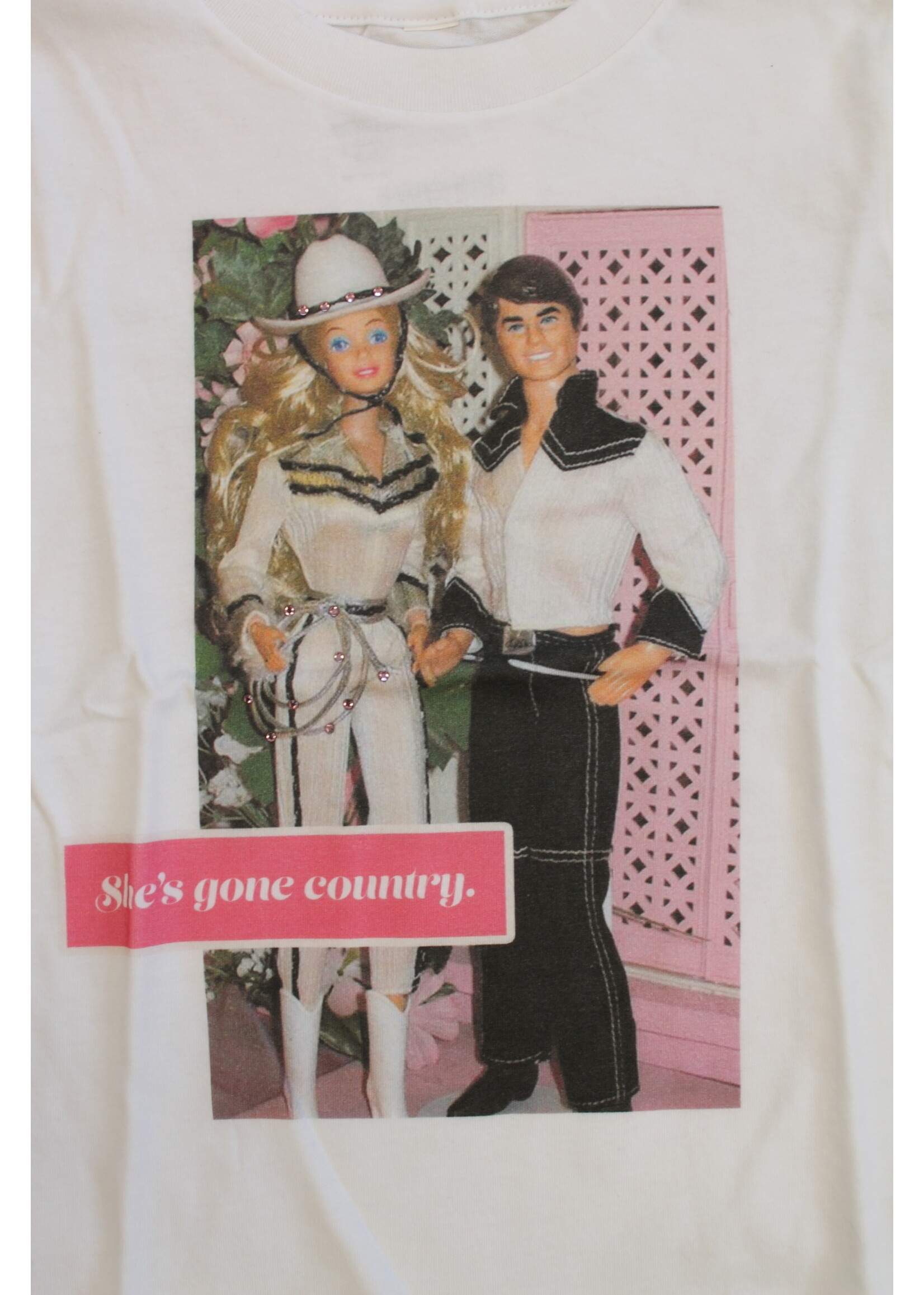 She's Gone Country Sparkle Tee