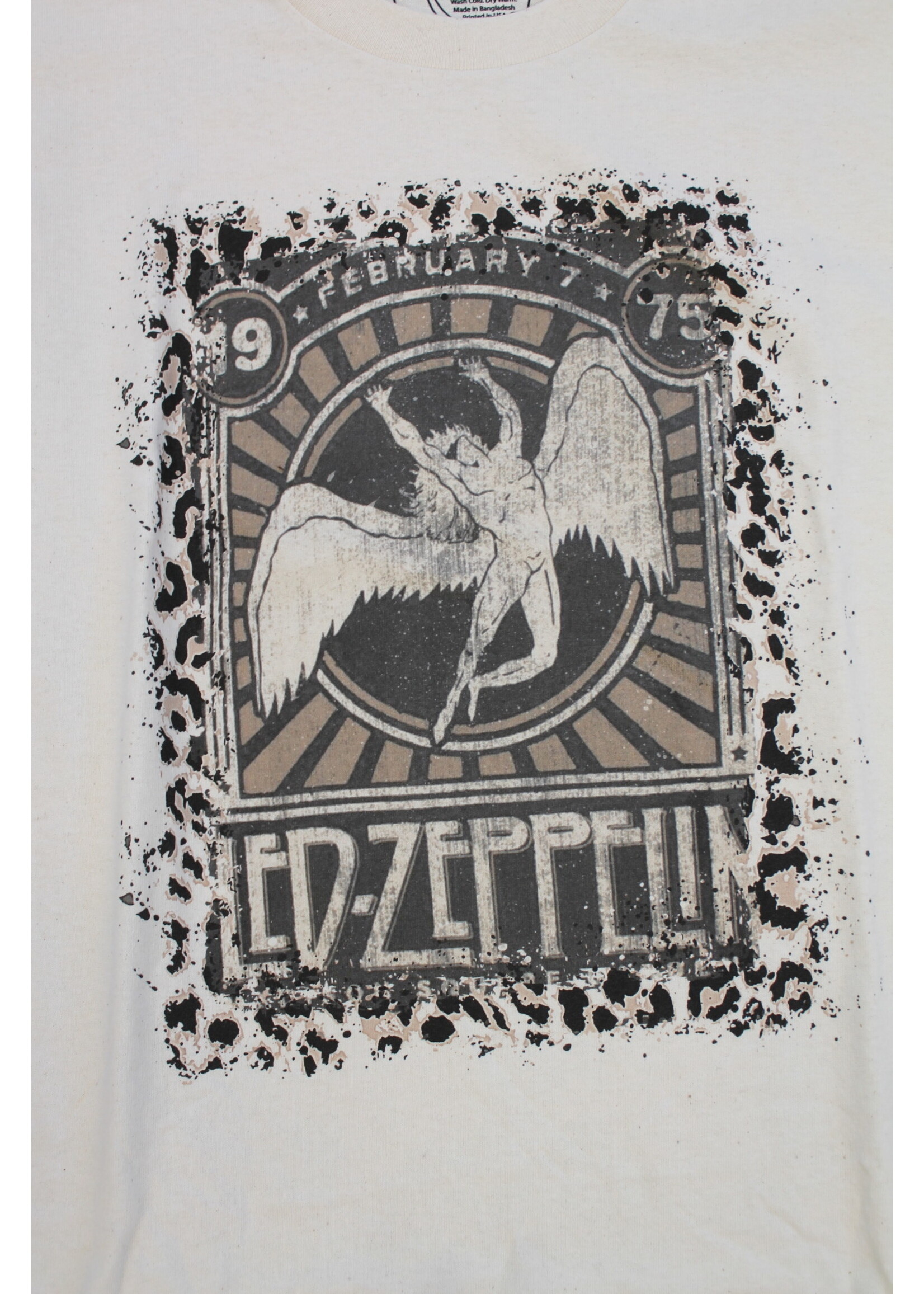 Led Zepplin Leopard T-Shirt