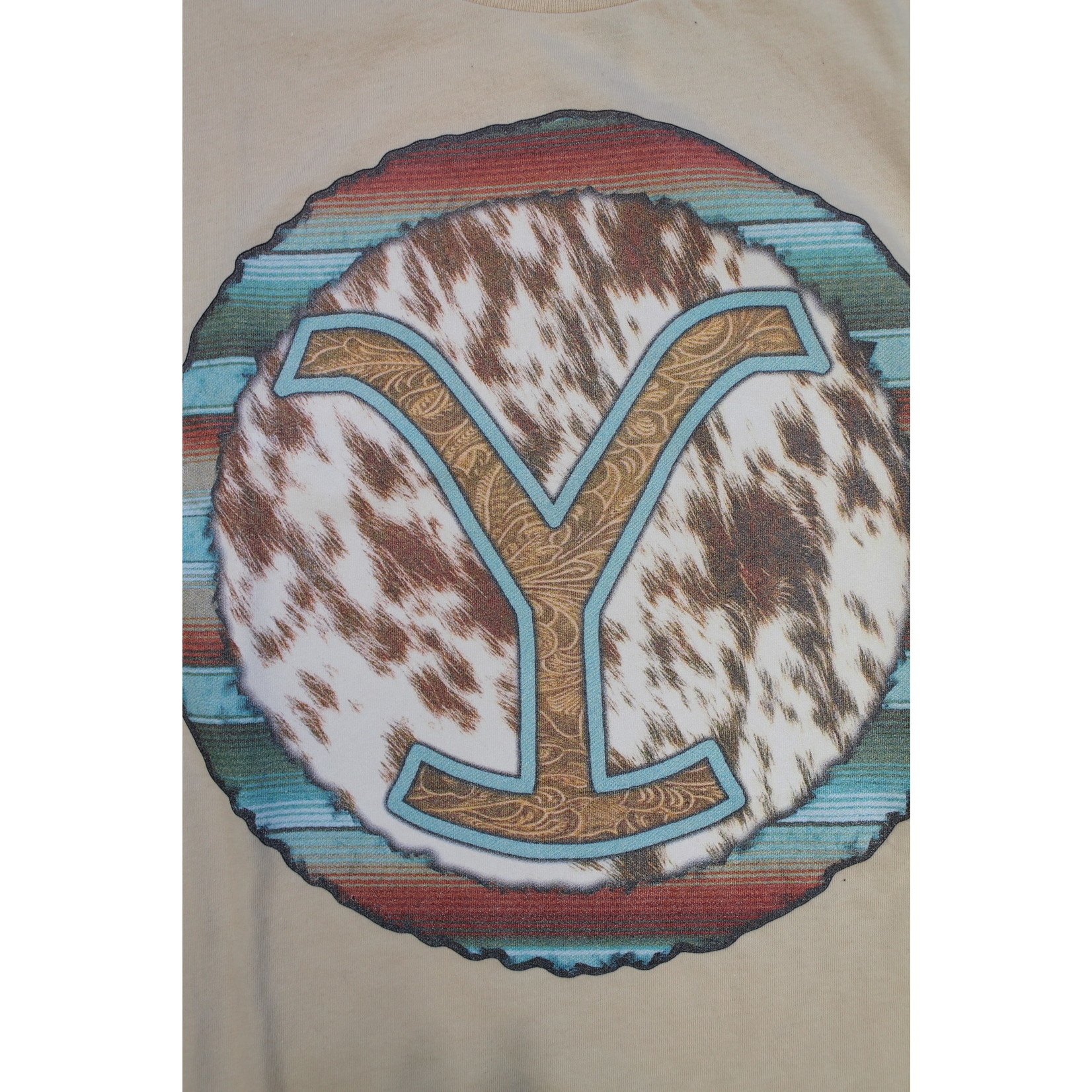 Serape and Cowhide Yellowstone T-Shirt