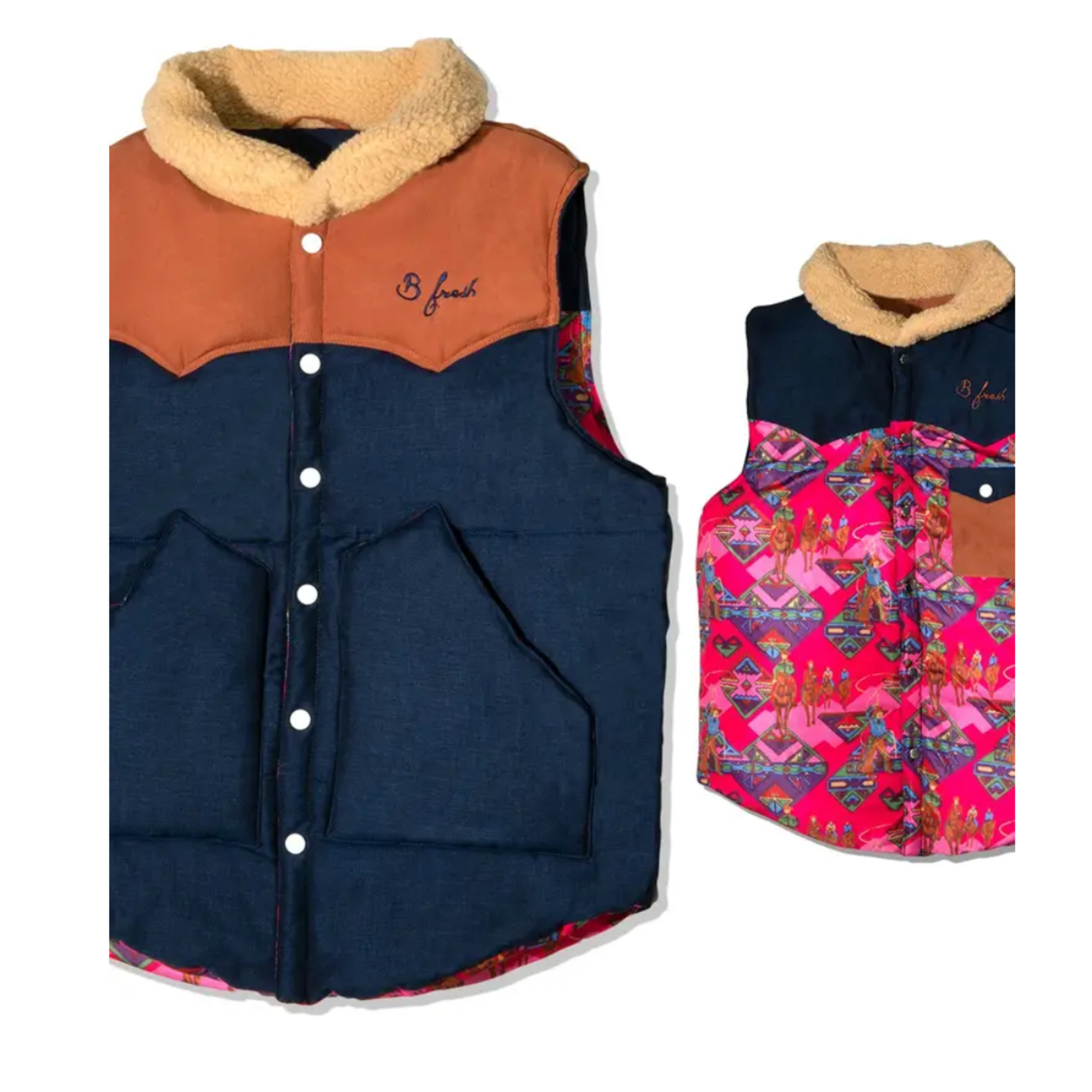 The Wrangler Reversible Western Vest