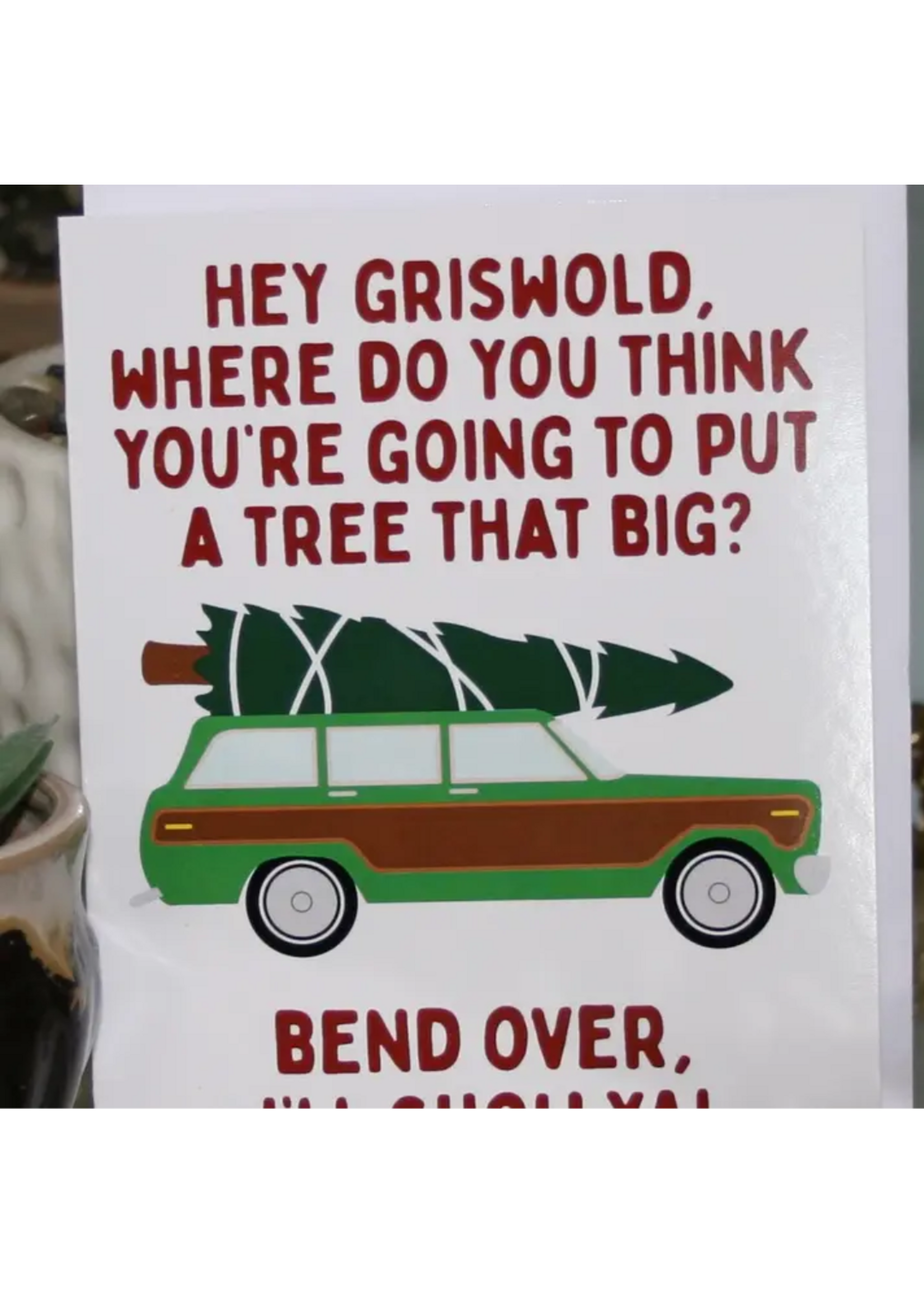 Tree That Big Xmas Card