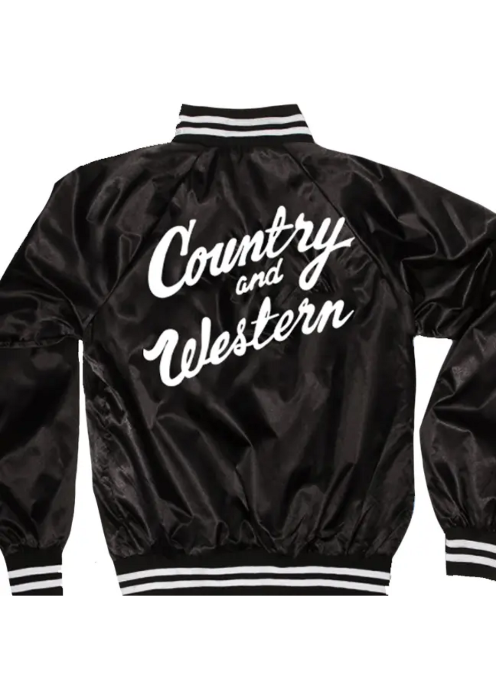 Country & Western Satin Tour Jacket