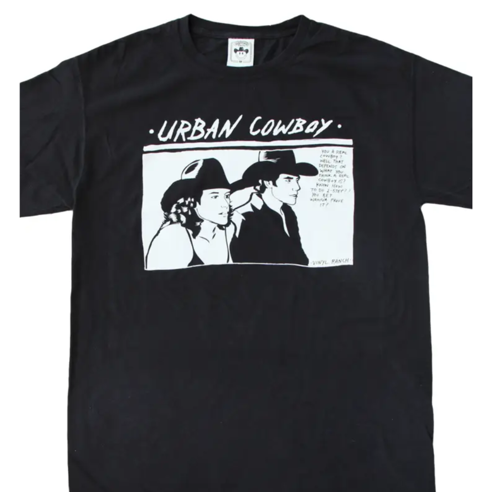 Urban Cowboy Black Tee