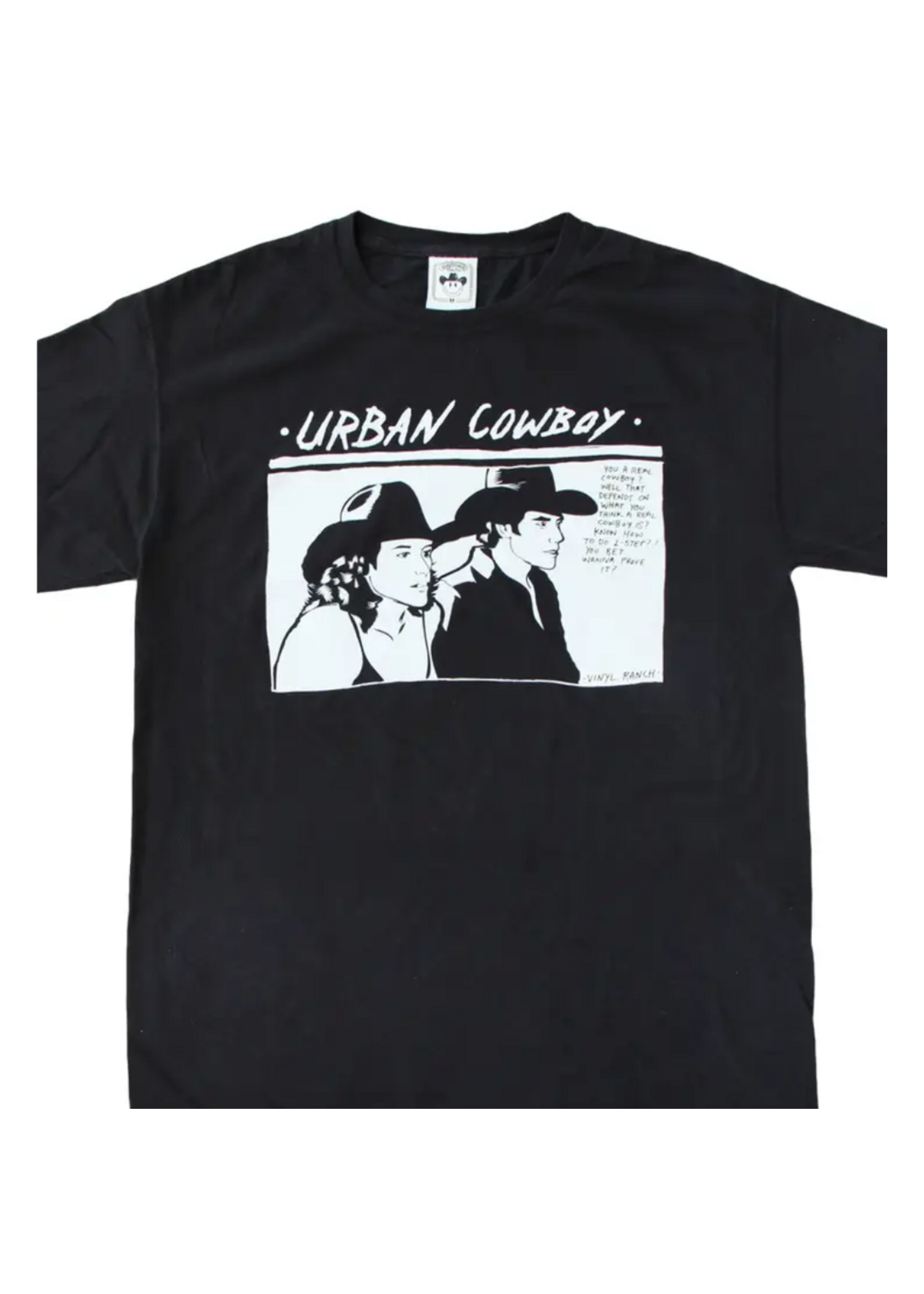 Urban Cowboy Black Tee