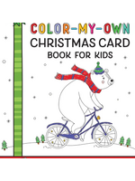 Color-My-Own Christmas Card Book