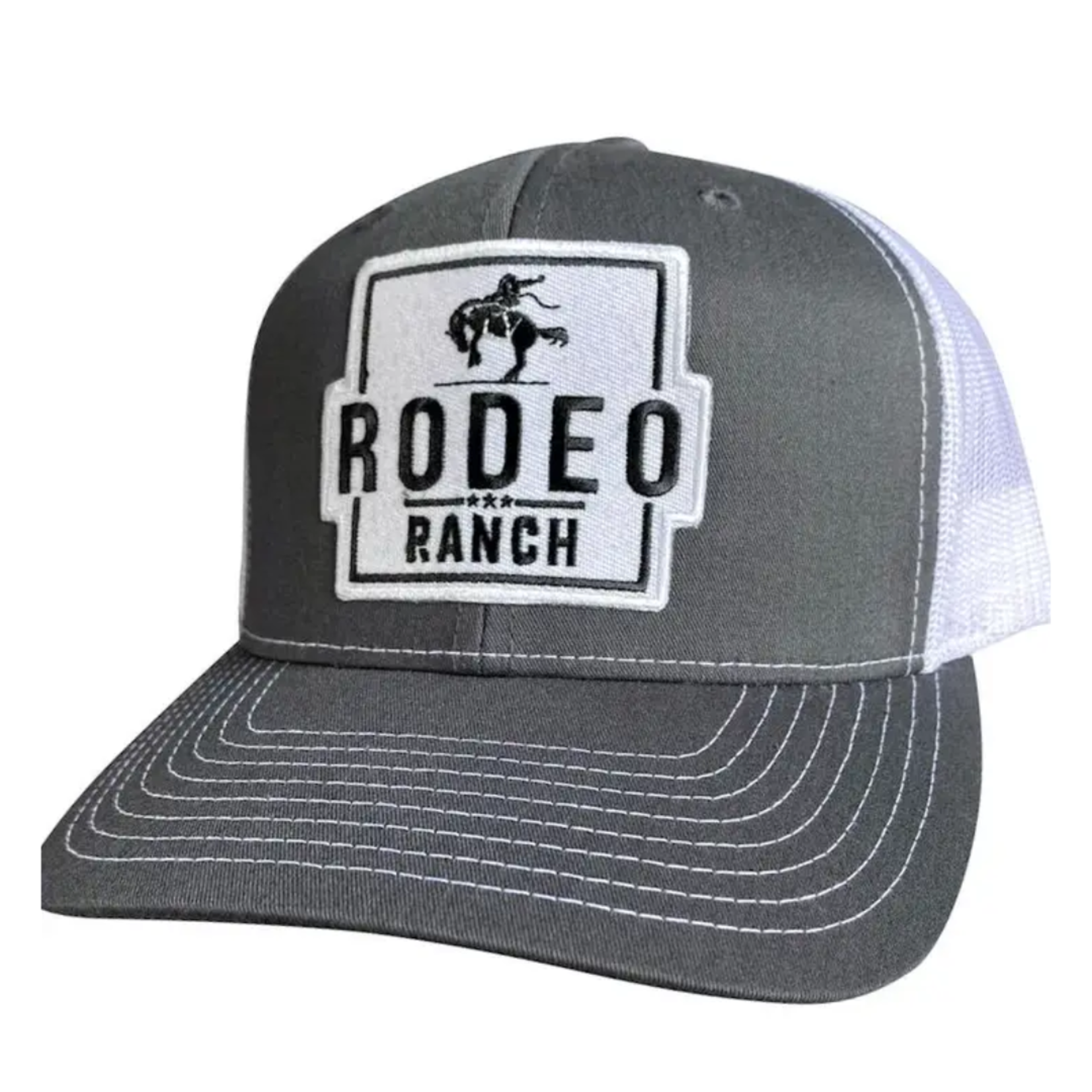 Rodeo Ranch Trucker Hat Grey & White
