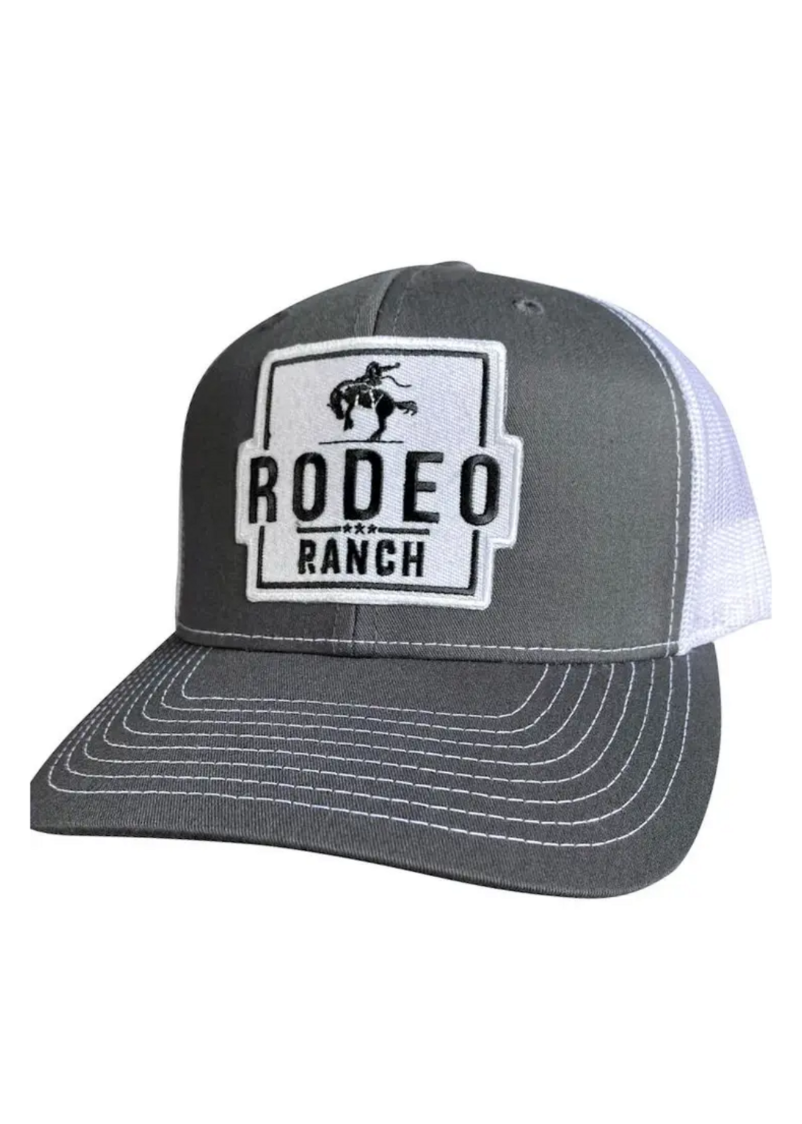 Rodeo Ranch Trucker Hat Grey & White