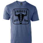Rodeo Ranch Heather Blue Short Sleeve