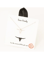 Bull Head Necklace