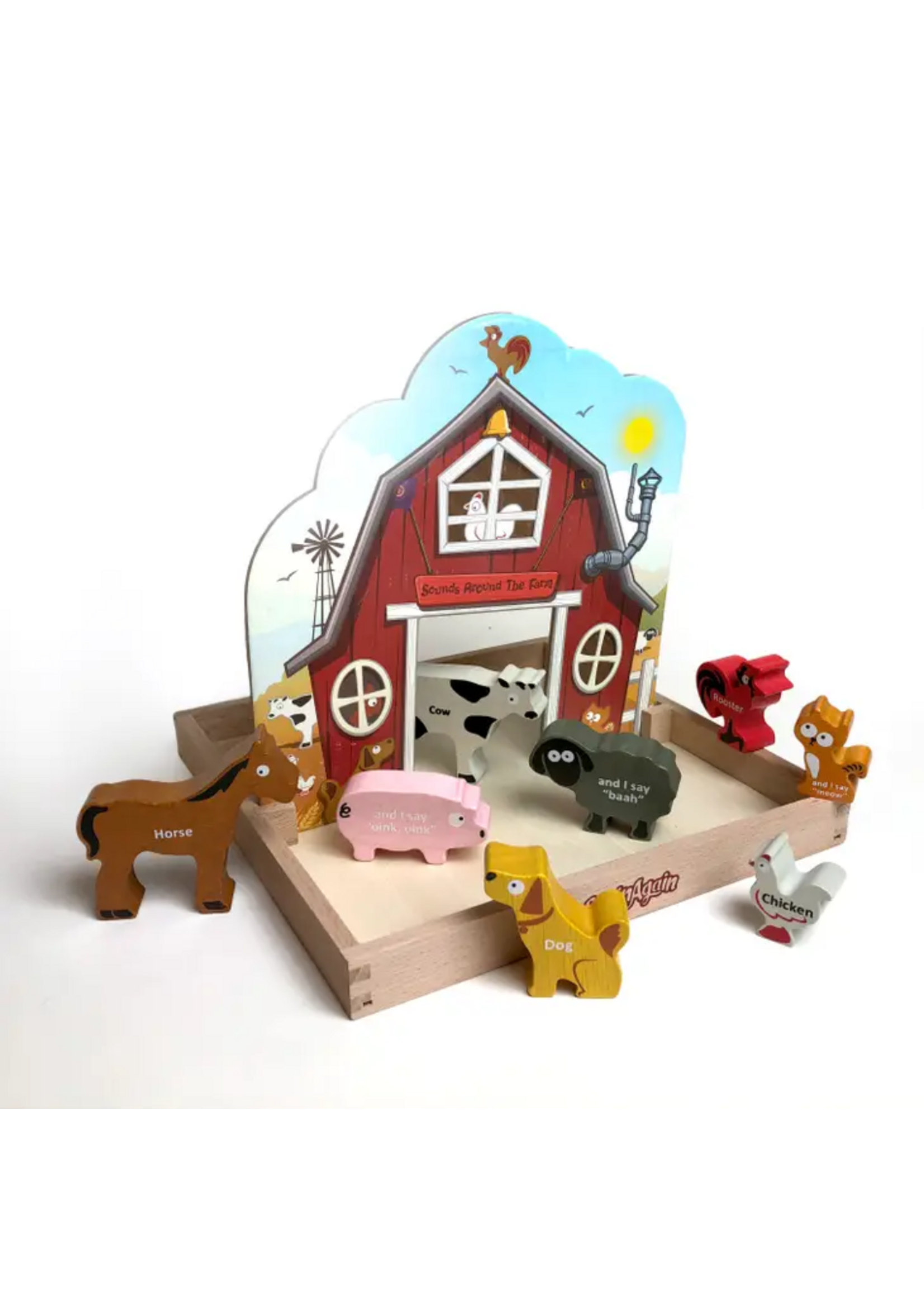 Sounds Around The Farm Pop- Up Storybox Playset