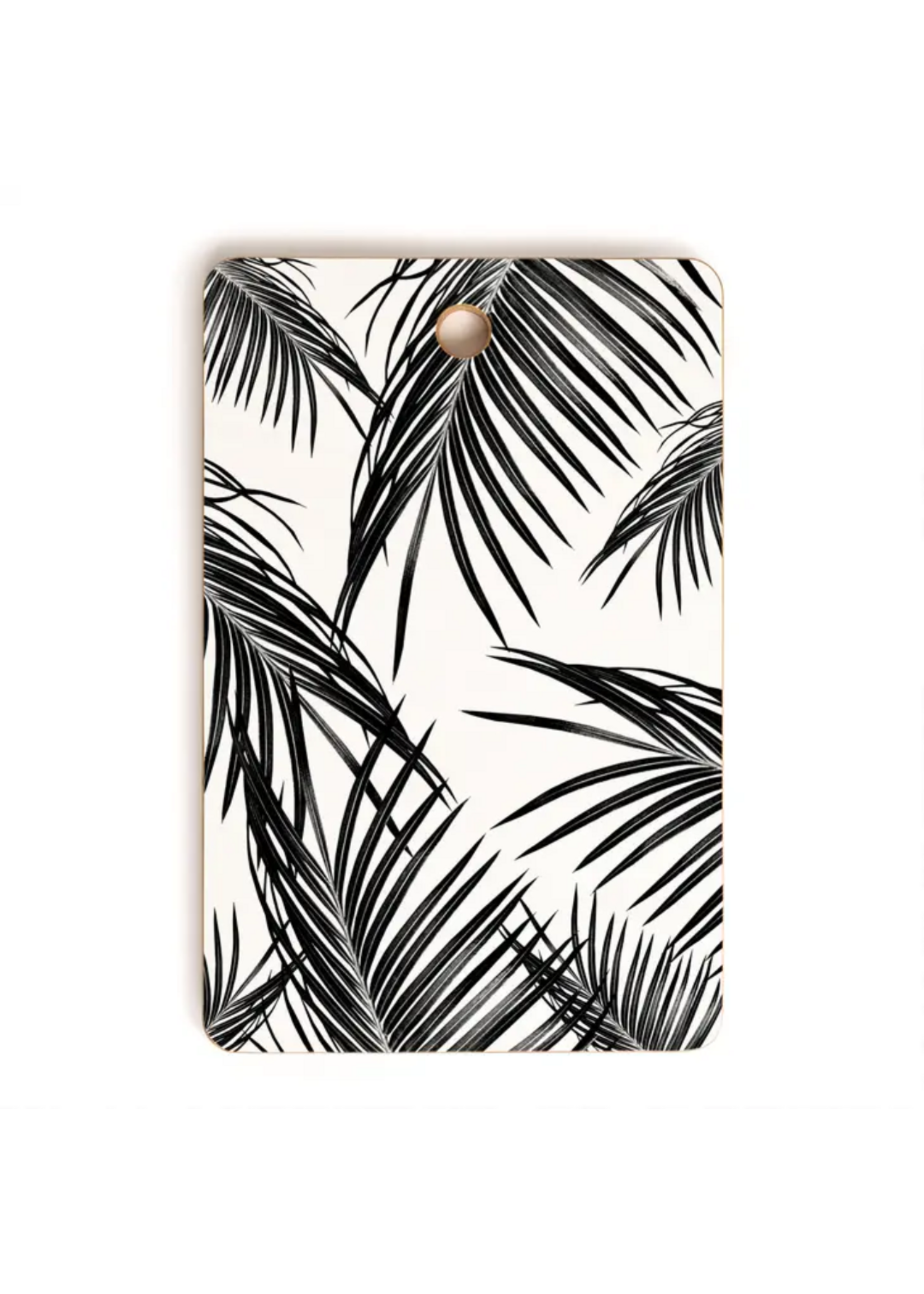 Black Palm Leave Cutting Board