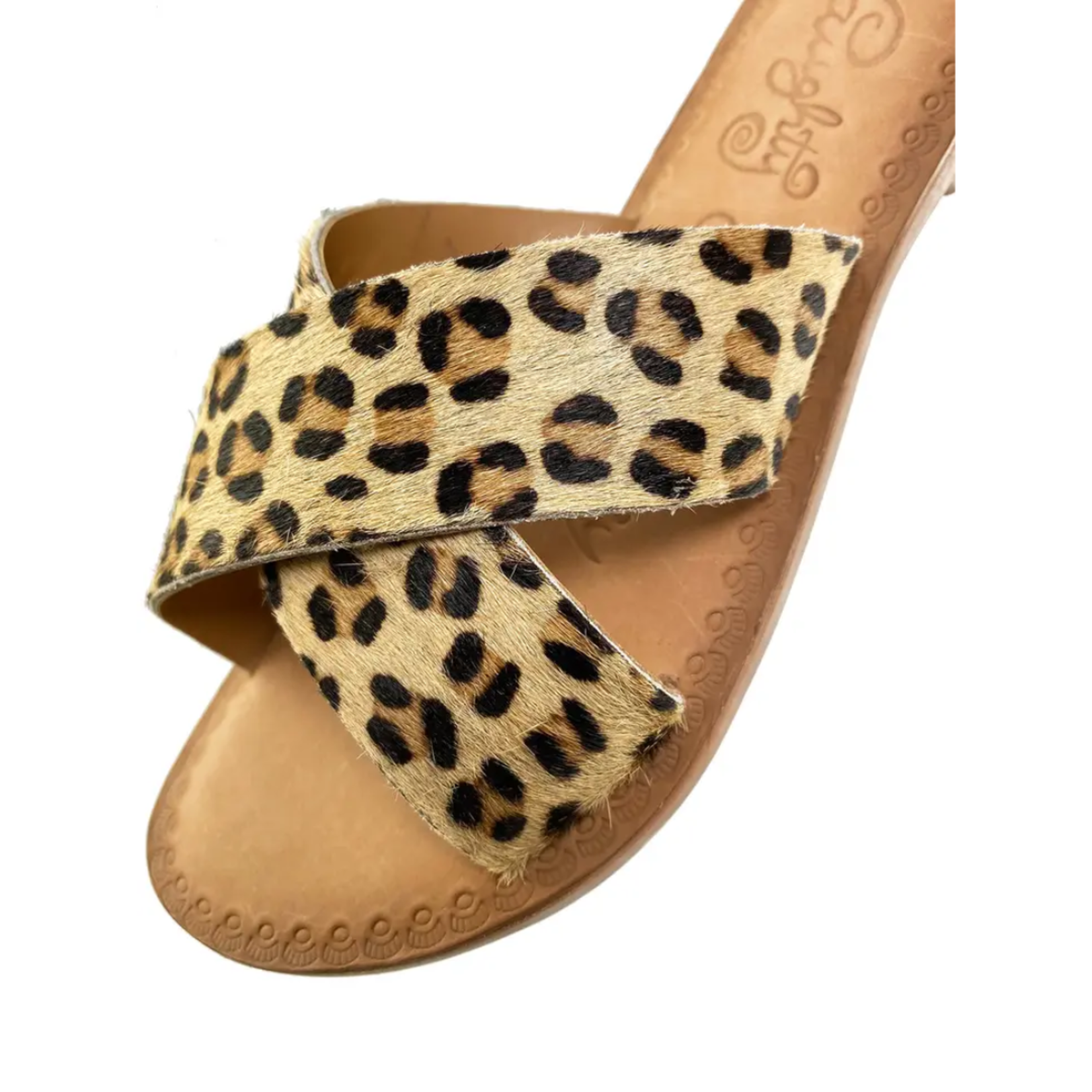Leopard sandals