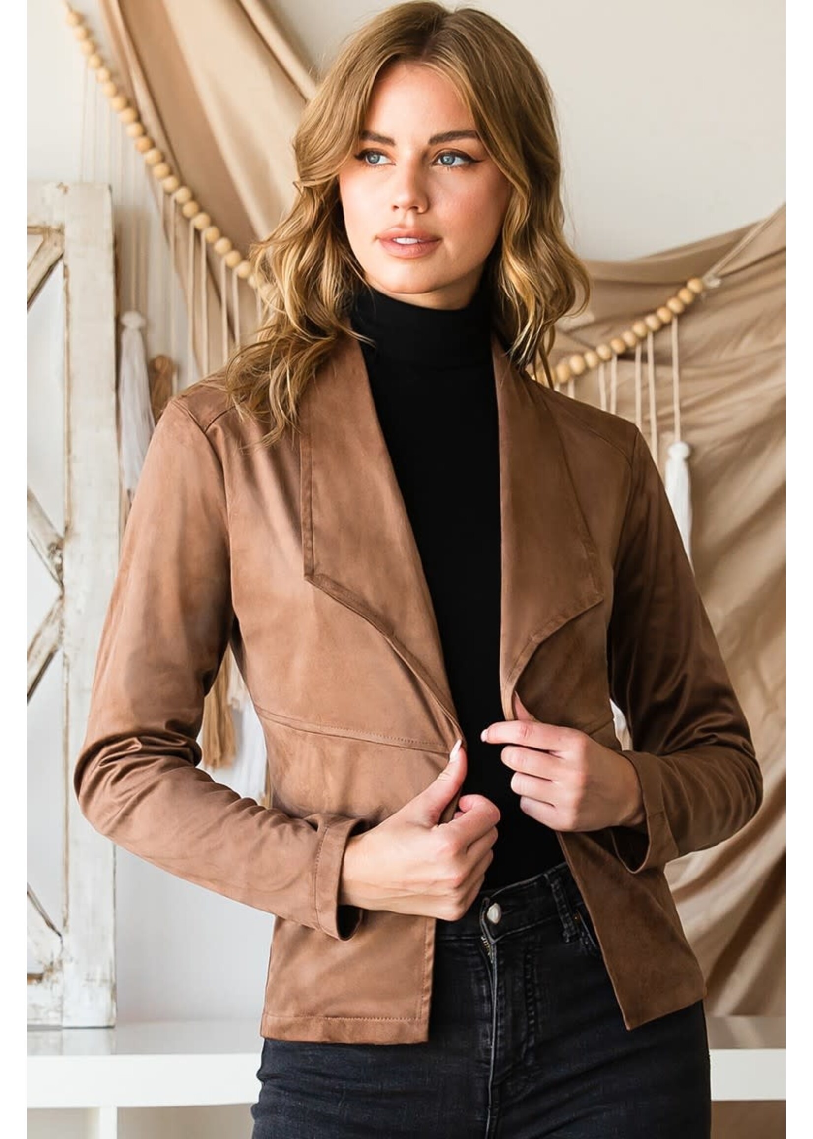 Rancher Faux Suede Jacket