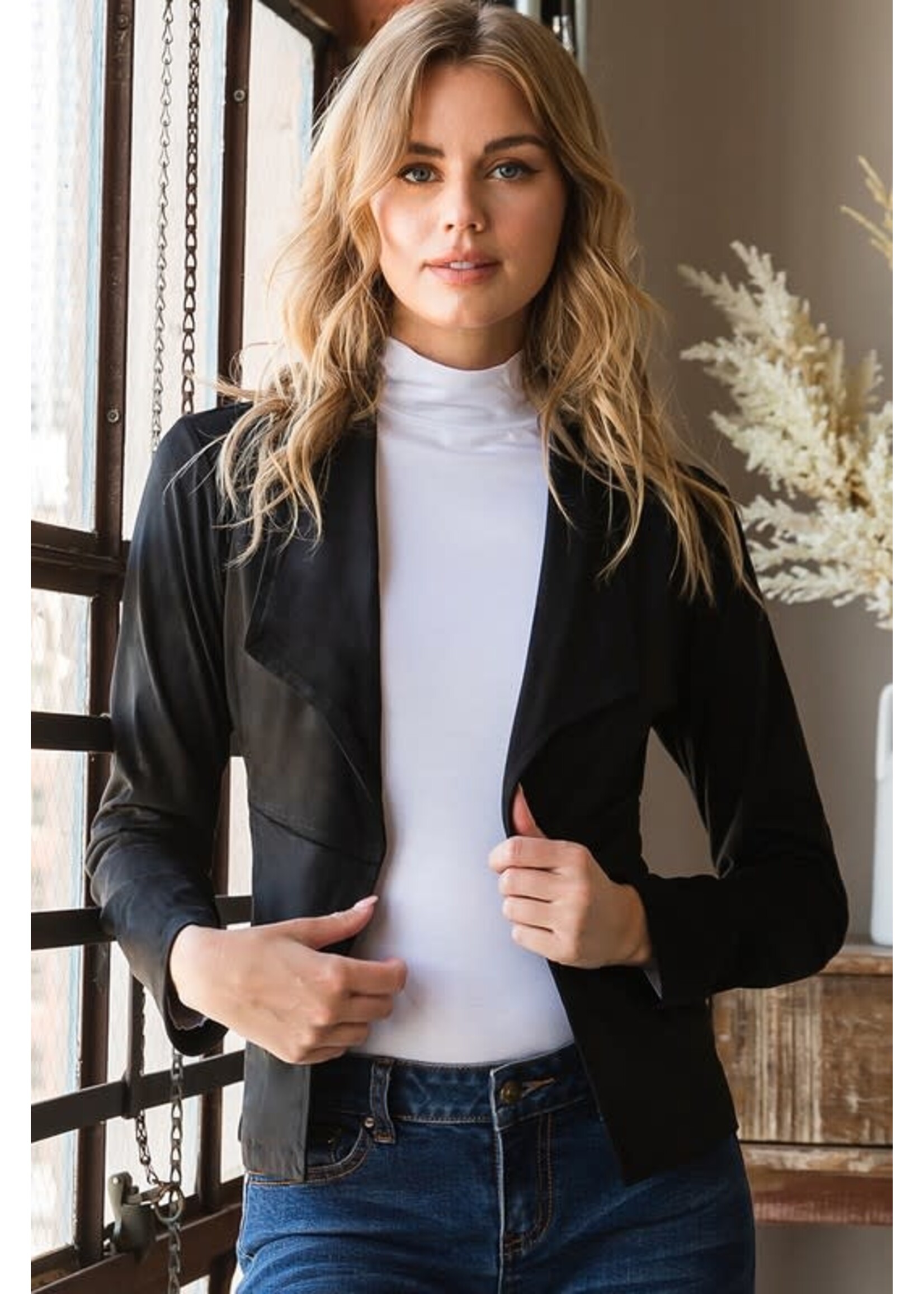Rancher Faux Suede Jacket