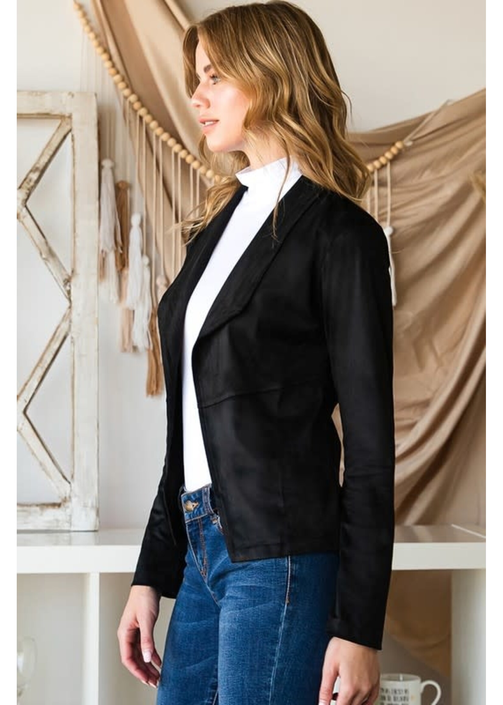 Rancher Faux Suede Jacket