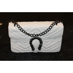 Quilted Horseshoe Handbag