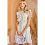 Sleeveless Ruffle Dress