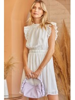 Sleeveless Ruffle Dress