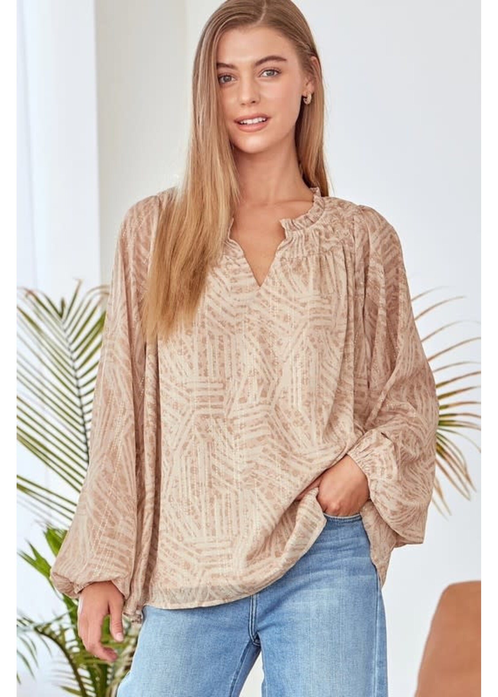 Champagne Emily Wonder Top