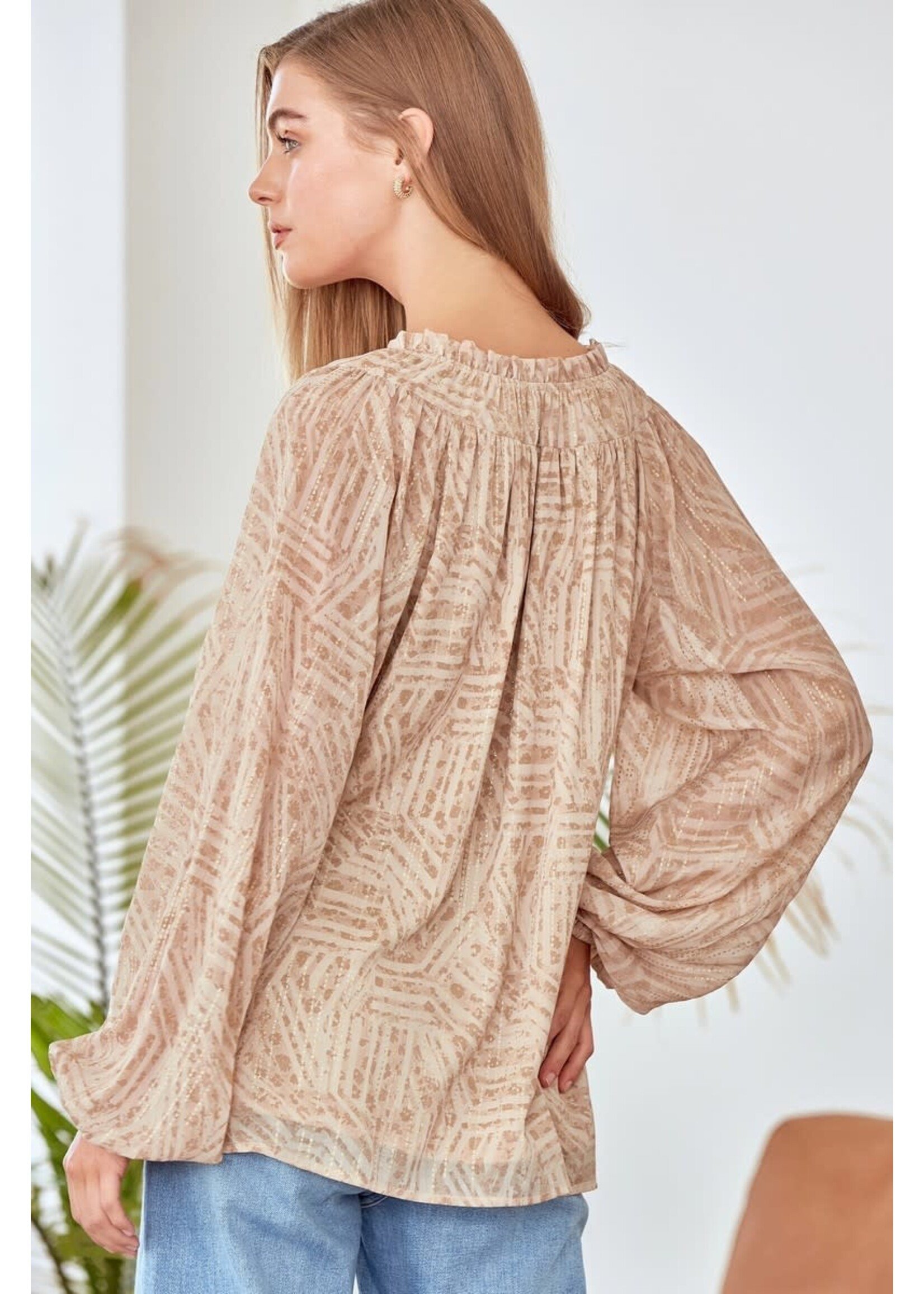 Champagne Emily Wonder Top