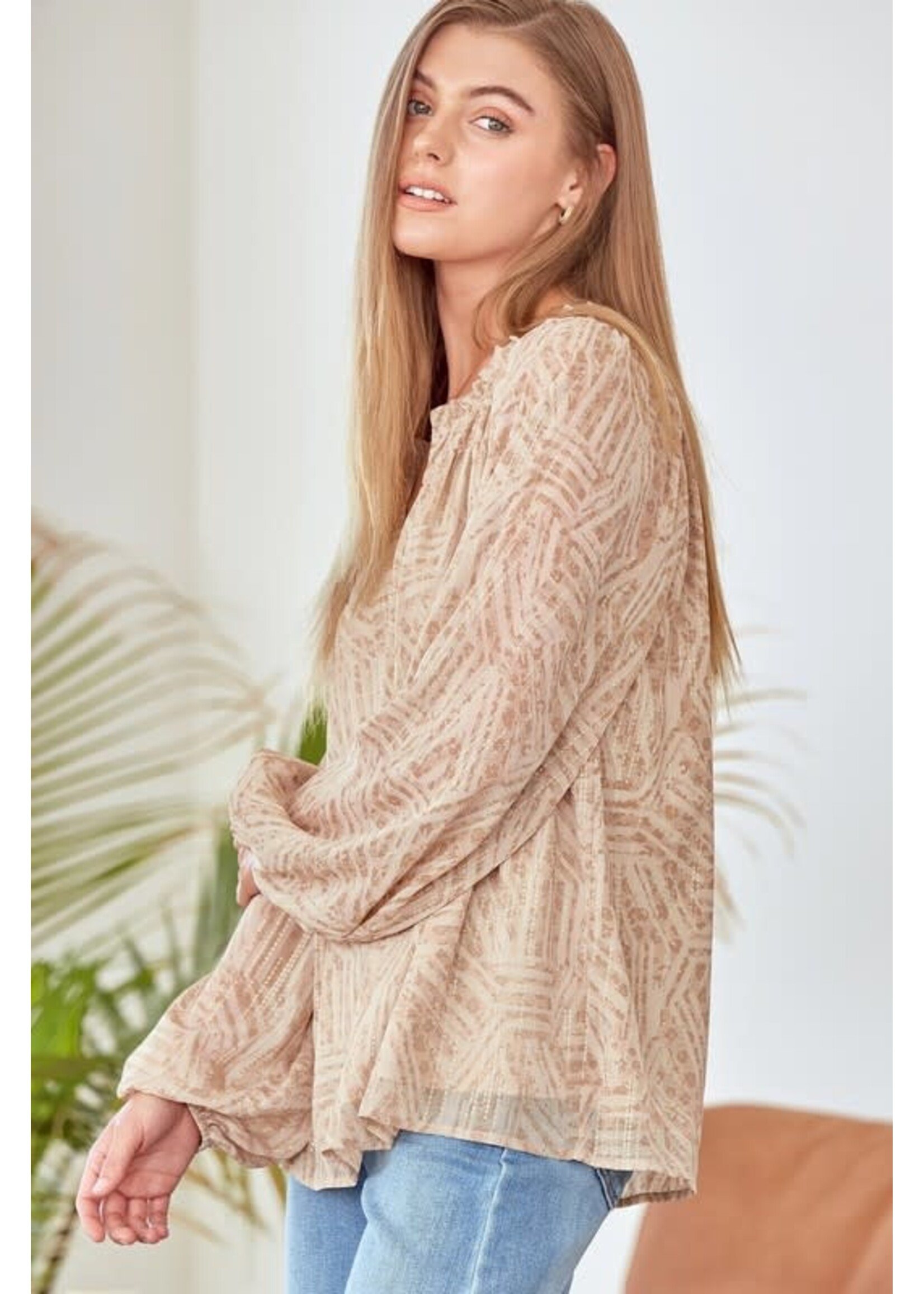 Champagne Emily Wonder Top