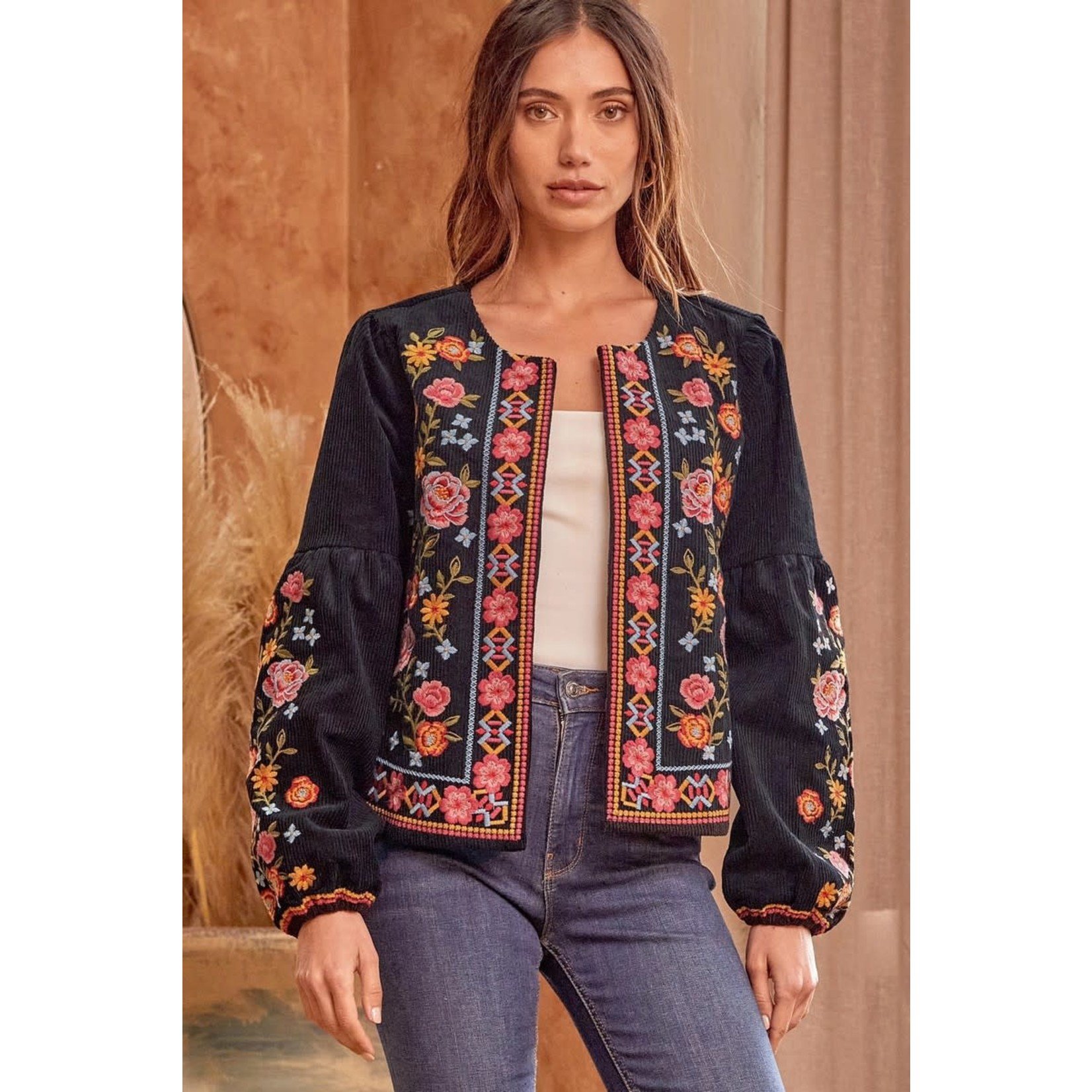 Floral Print Jacket