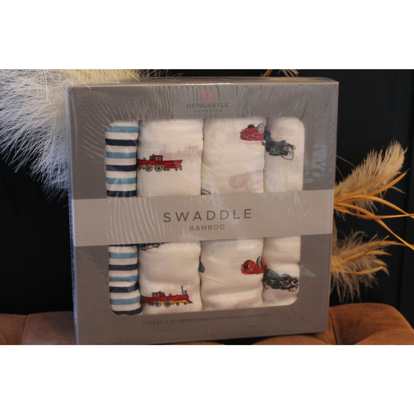 Swaddle Blankets 4 Pack