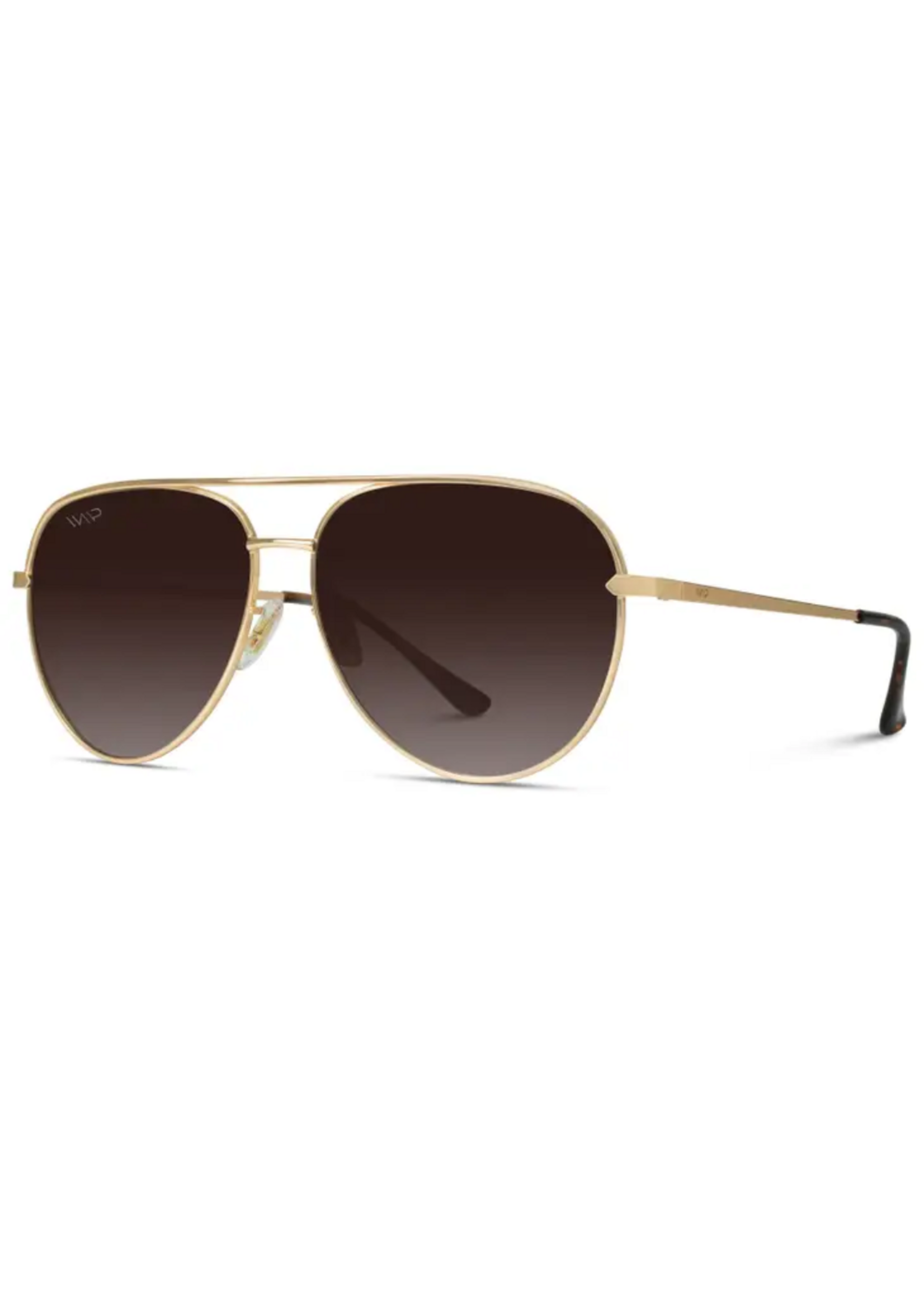 Mila-Oversized Flat Lens Modern Aviator Sunglass