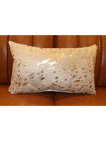 12x20 Lumbar pillow cowhide