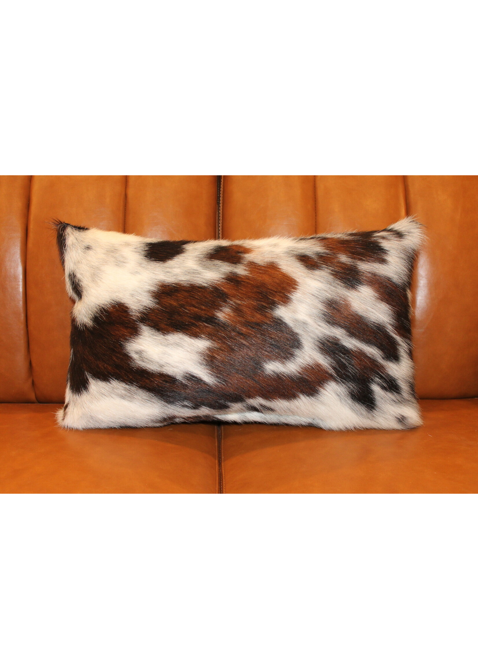12x20 Lumbar pillow cowhide