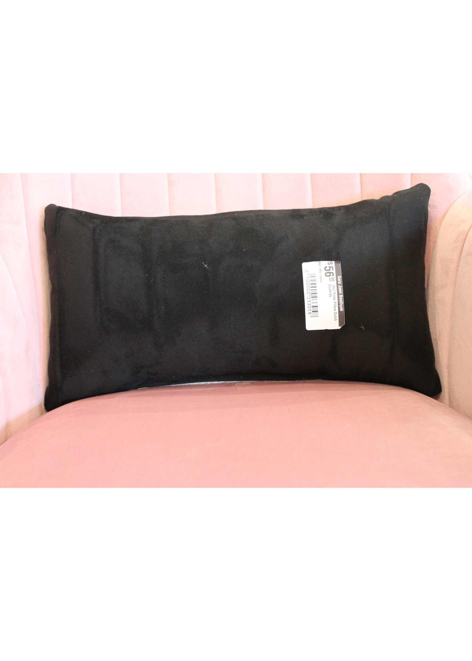 14x7 Poise Pillow Dutch Cowhide