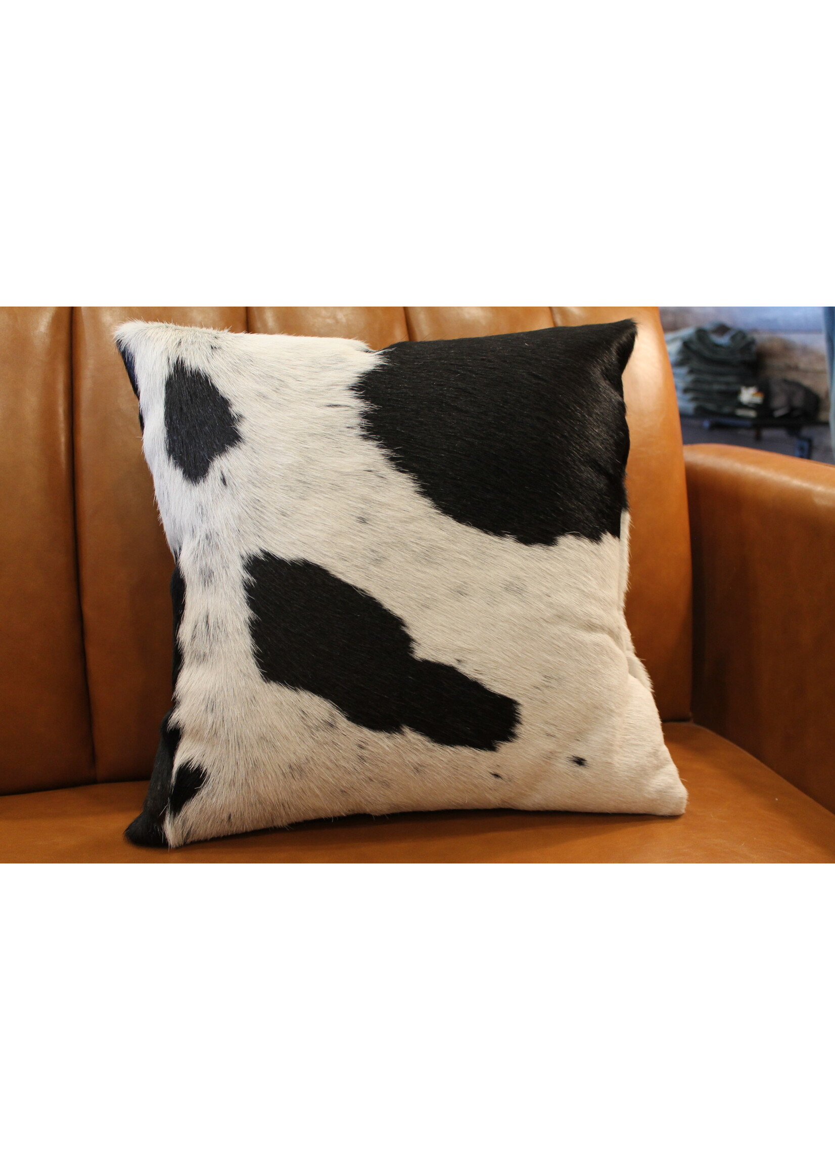 16x16 Throw Pillow Dutch Cowhide