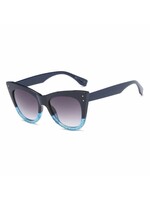 Poolside Black & Blue Frame Sunglasses