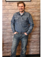Men's Grimes Tops Dark Indigo Denim