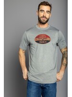 American Standard Tech Tee Tops Athletic Grey Heather