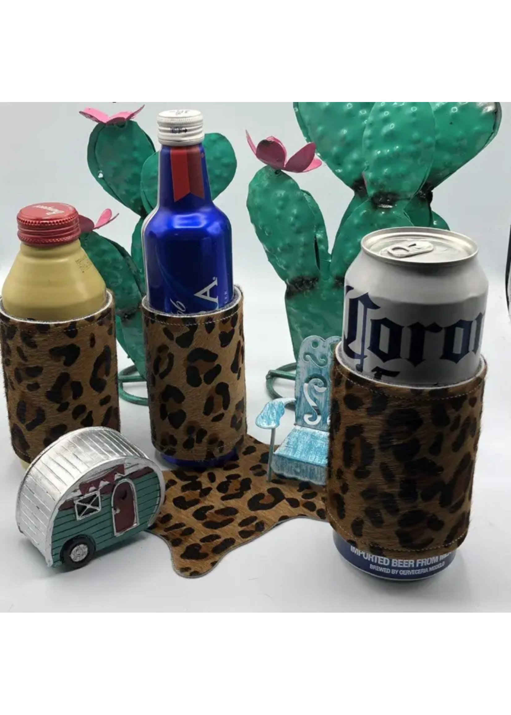 Leather Adjustable Drink Holders