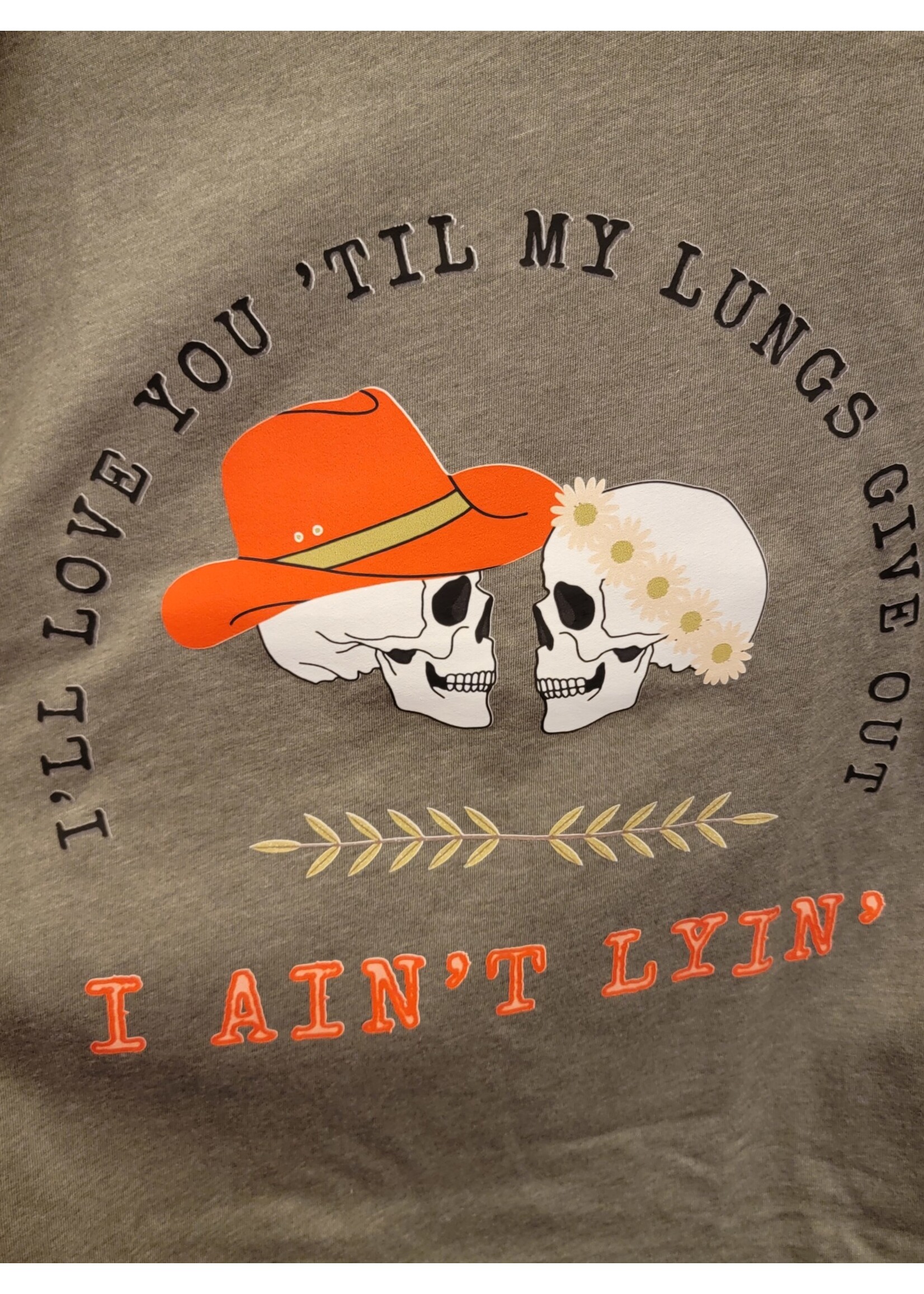 I'll Love you until my lungs give out